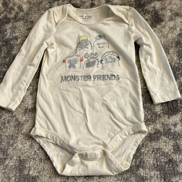 Gerber-Land of Wishes-Cloud Island Onesies 3-6 Months - Picture 5 of 10